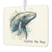 Whale Wonder für Wasserfarben, kundenspezifisch Autolufterfrischer (Links)