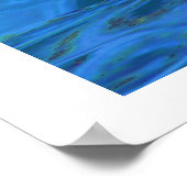 WHALE WORLD  PRINT POSTER (Ecke)