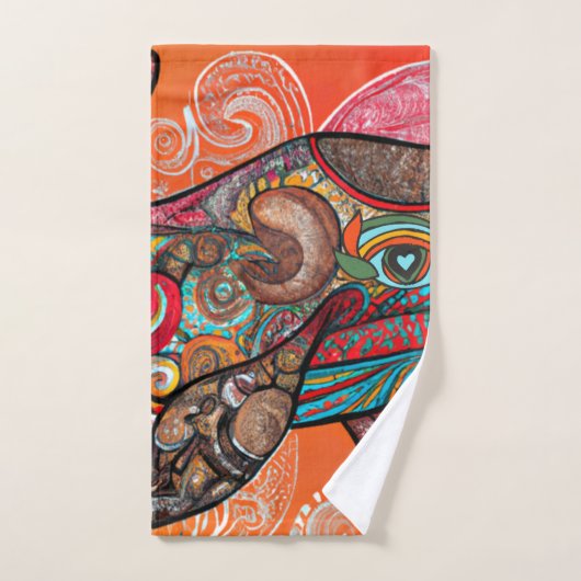 Whale Wow Badhandtuch Set (Handtuch)