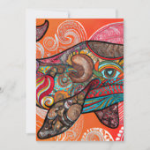 Whale Wow Feiertagskarte (Vorderseite)