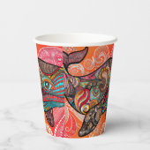 Whale Wow Pappbecher (Rückseite)