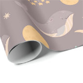 Whale Wrapping Paper Geschenkpapier (Rolleneckpunkt)