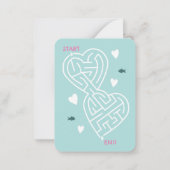 Whale-y-Phantastisch-Klassenzimmer Valentine Mitteilungskarte (Rückseite)