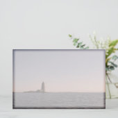 Whaleback Lighthouse Briefpapier (Stehend Vorderseite)
