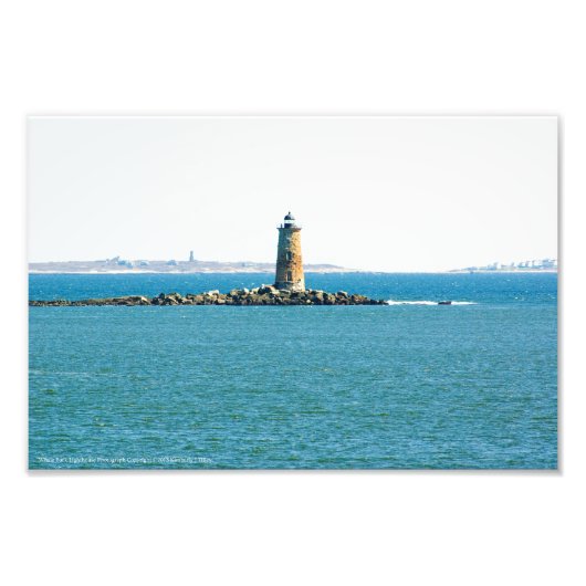 Whaleback Lighthouse Foto Erweiterung (Vorne)
