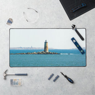Whaleback Lighthouse Schreibtischunterlage