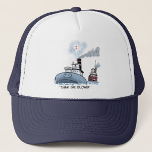 Whaleback "Thar, den sie durchbrennt " Truckerkappe