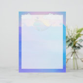 Whaleband - 8,5" x 11" Stationierblech (Stehend Vorderseite)