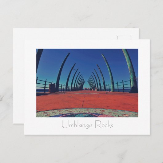 Whalebone Pier Umhlanga Durban SA Postcard Postkarte (Vorne/Hinten)