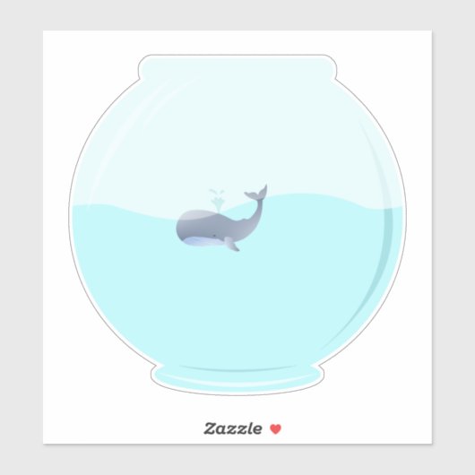 Whalebowl Aufkleber (Blatt)