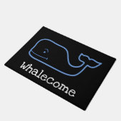 Whalecome Whale Door Mat Fußmatte (Schrägansicht)