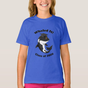 Whaled It Class of 2020 Niedlich Orca Killer Wal T-Shirt