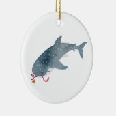 Whalehai Keramik Ornament (Rechts)