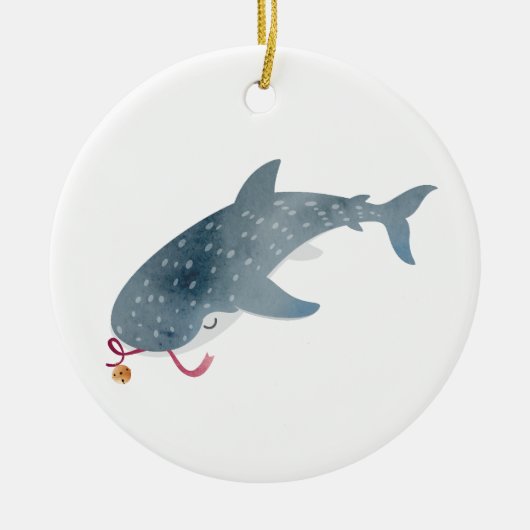 Whalehai Keramik Ornament (Vorne)