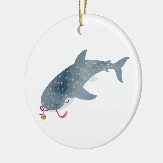 Whalehai Keramik Ornament (Links)