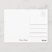 Whalehead Verein-Postkarte Postkarte (Rückseite)