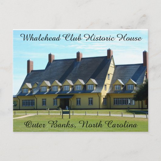 Whalehead Verein-Postkarte Postkarte (Vorderseite)