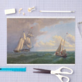 Whaler vor dem Weinberg, nach außen gebunden Seidenpapier (Handwerk)