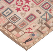 Whalerquilt Kurzer Tischläufer (Ecke)