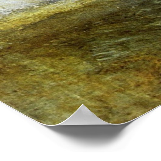 Whalers von Joseph Mallord Turner Poster (Ecke)