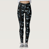Whales Art Leggings (Vorderseite)