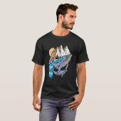 Whales Haie Meerestiere T-Shirt (Vorne ganz)