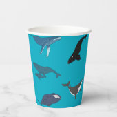 Whales Pappbecher (Rückseite)