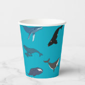Whales Pappbecher (Vorderseite)