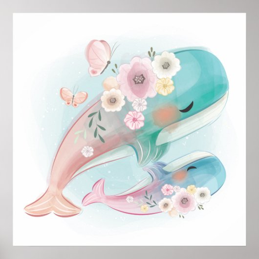 Whales Poster (Vorne)