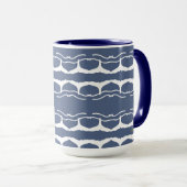 Whales Schwanz Tasse (VorderseiteRechts)