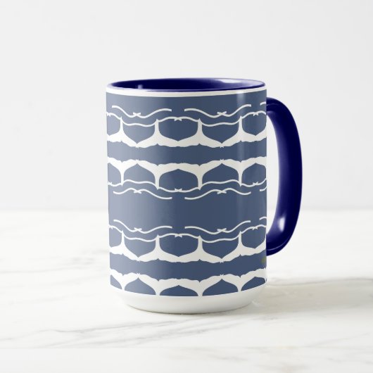 Whales Schwanz Tasse (VorderseiteRechts)