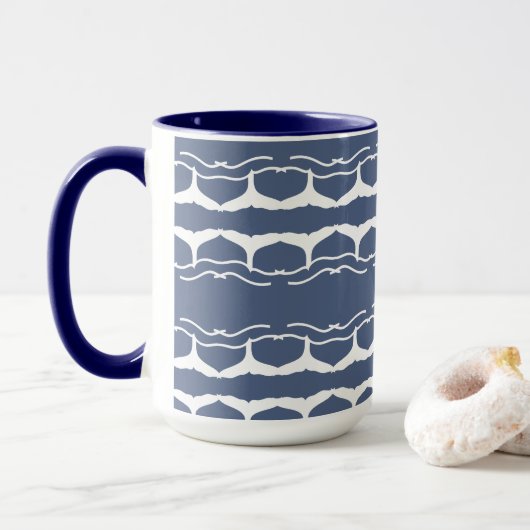 Whales Schwanz Tasse (Mit Donut)