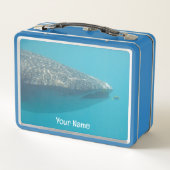 Whaleshark Nah hoch Portrait Ozeanien Australien Metall Brotdose (Rückseite)