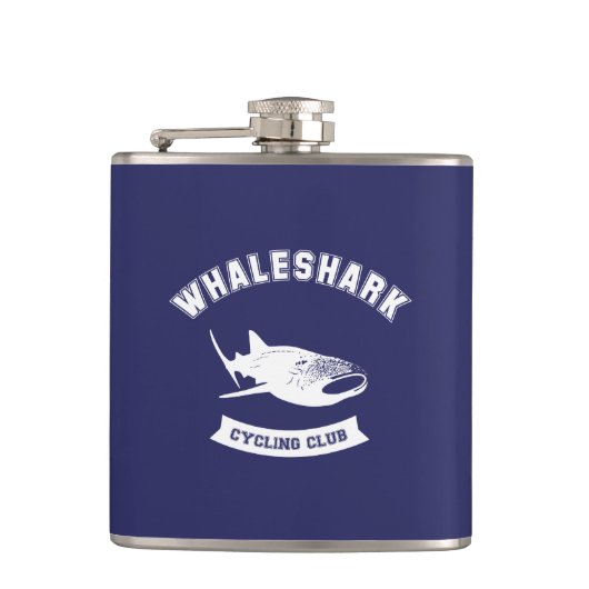 Whaleshark Radclub Flachmann (Vorderseite)