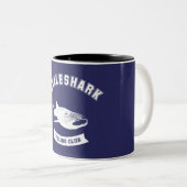 Whaleshark Radclub Zweifarbige Tasse (VorderseiteRechts)