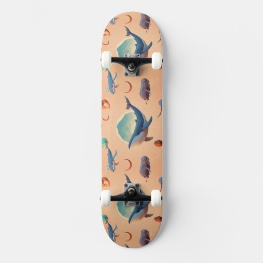 Whaleverse Skateboard (Vorderseite)