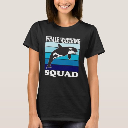 Whalewatching Squad T-Shirt (Vorderseite)