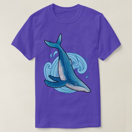 Whalewellen 1 T-Shirt (Design vorne)