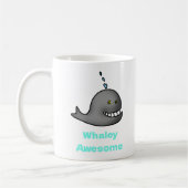 Whaley Awesome Funny Whale Pun Design Kaffeetasse (Links)