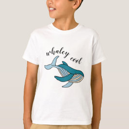 Whaley Cool Boys Ocean Whale T-Shirt