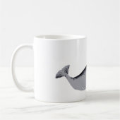 Whaley Good Coffee Text Narwhal Whale Kaffeetasse (Links)