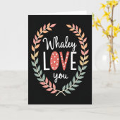 Whaley Love You Special Card Karte (Gelbe Blume)