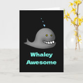 Whaley Phantastisch Funny Danke Karte (Gelbe Blume)