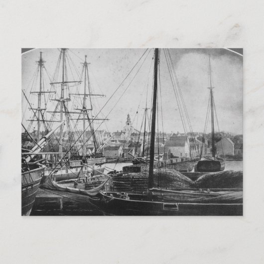 Whaling Port, New Bedford Postkarte (Vorderseite)