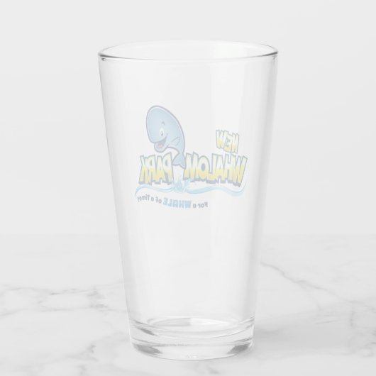 Whalom Park sammelbar Glas (Rückseite)