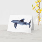 Whalshai Wasserfarbe mit Gold Blank Note Card Karte (Gelbe Blume)