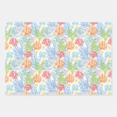 Whalshai Wrapping Paper Flat Sheet Set 3 Geschenkpapier Set (Vorderseite 3)