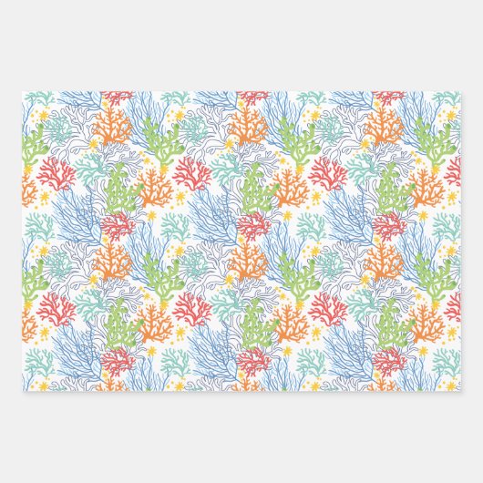 Whalshai Wrapping Paper Flat Sheet Set 3 Geschenkpapier Set (Vorderseite 3)