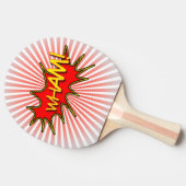 Wham Explosion. Case-Mate iPhone hoesje Tischtennis Schläger (Seitenansicht)