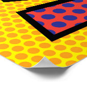 WHAM Fun Retro Comic Pop Kunst Poster (Ecke)